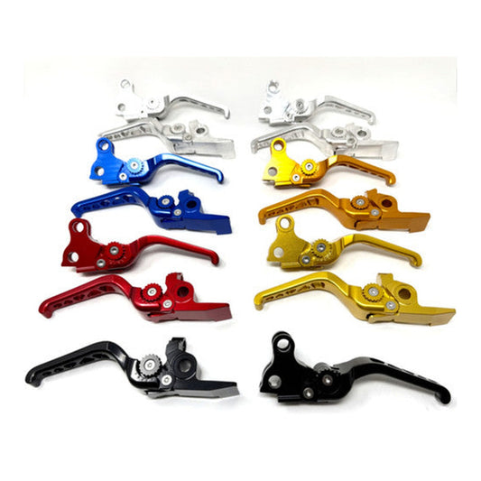 DMR 15-24 SOFTAIL ADJUSTABLE CLUTCH/BRAKE DESTROYER SHORTY LEVER SET