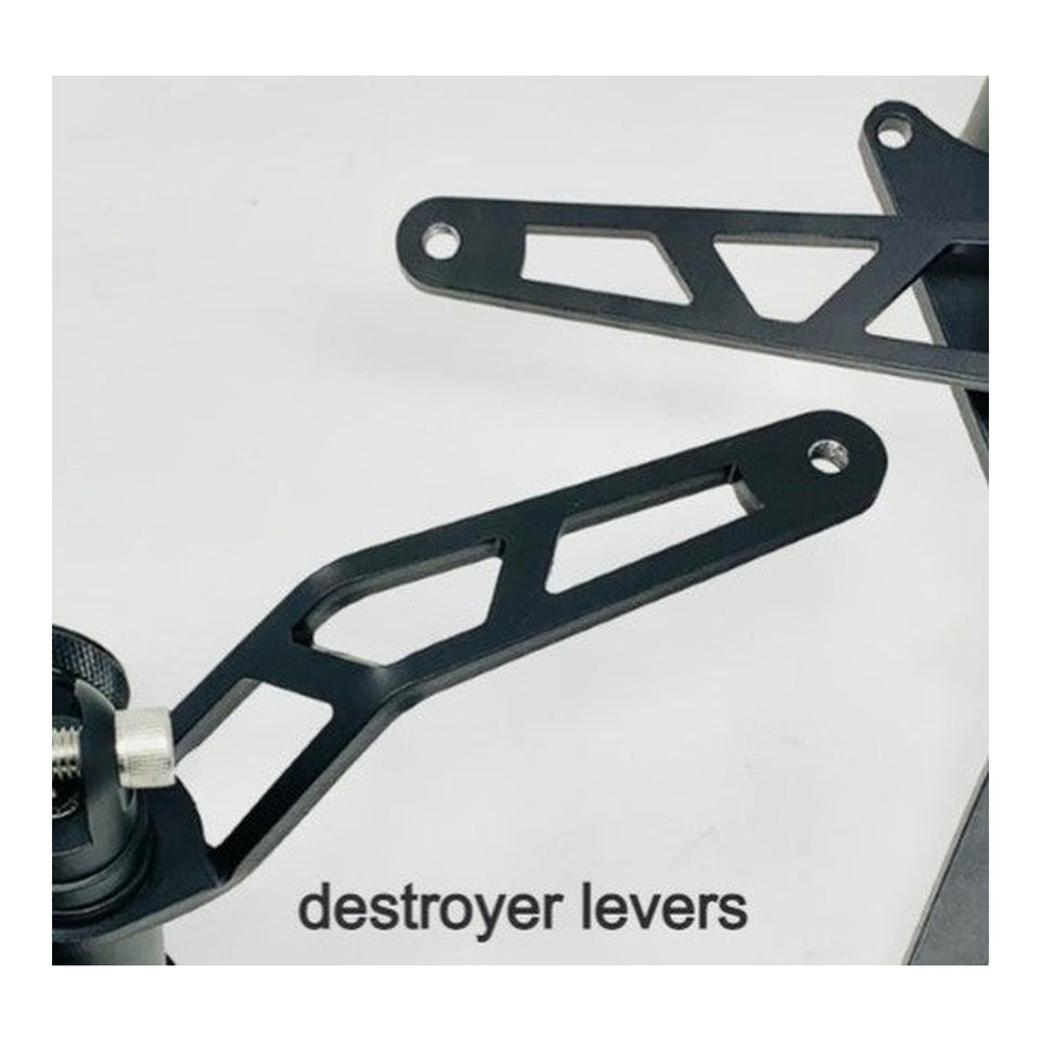 DMR MID CONTROLS FOR HARLEY 5/6 SPEED EVO TRANS W/OPEN BELT DRIVE