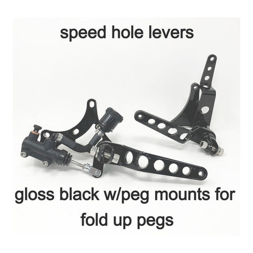 DMR MID CONTROLS FOR HARLEY 5/6 SPEED EVO TRANS W/OPEN BELT DRIVE