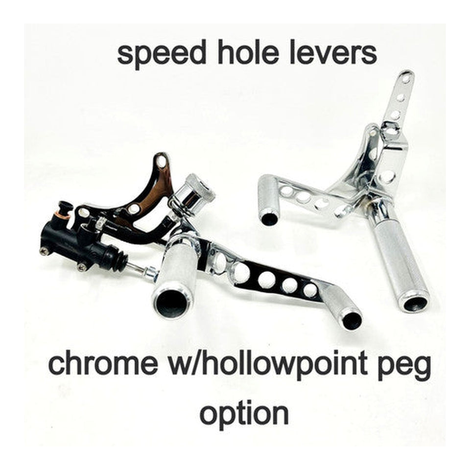 DMR MID CONTROLS FOR HARLEY 5/6 SPEED EVO TRANS W/OPEN BELT DRIVE