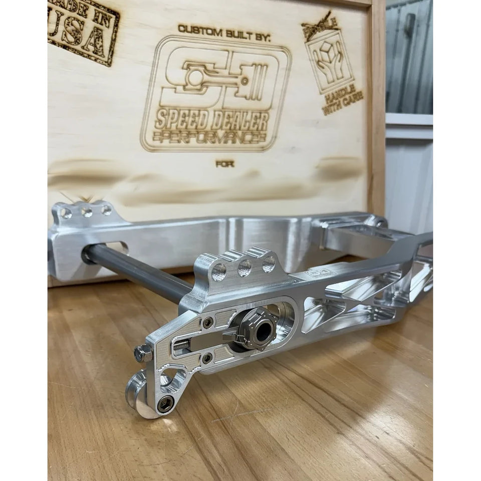 SPEED DEALER CUSTOMS SWINGARM - HARLEY DAVIDSON BAGGERS 2009 TO 2024