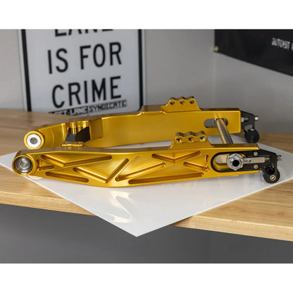 SPEED DEALER CUSTOMS SWINGARM - HARLEY DAVIDSON DYNA 2007 TO 2017