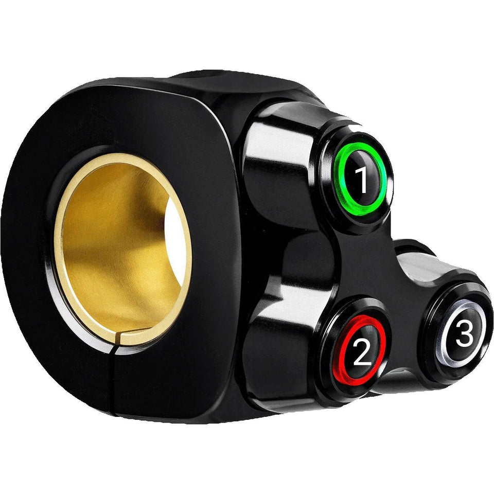 MOTOGADGET - MO.SWITCH BASIC LED 3 PUSH-BUTTONS