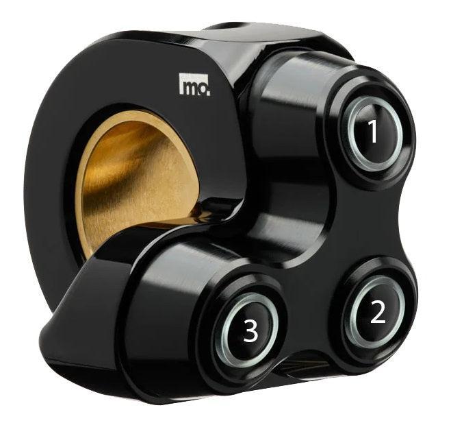 MOTOGADGET - MO.SWITCH BASIC LED 3 PUSH-BUTTONS