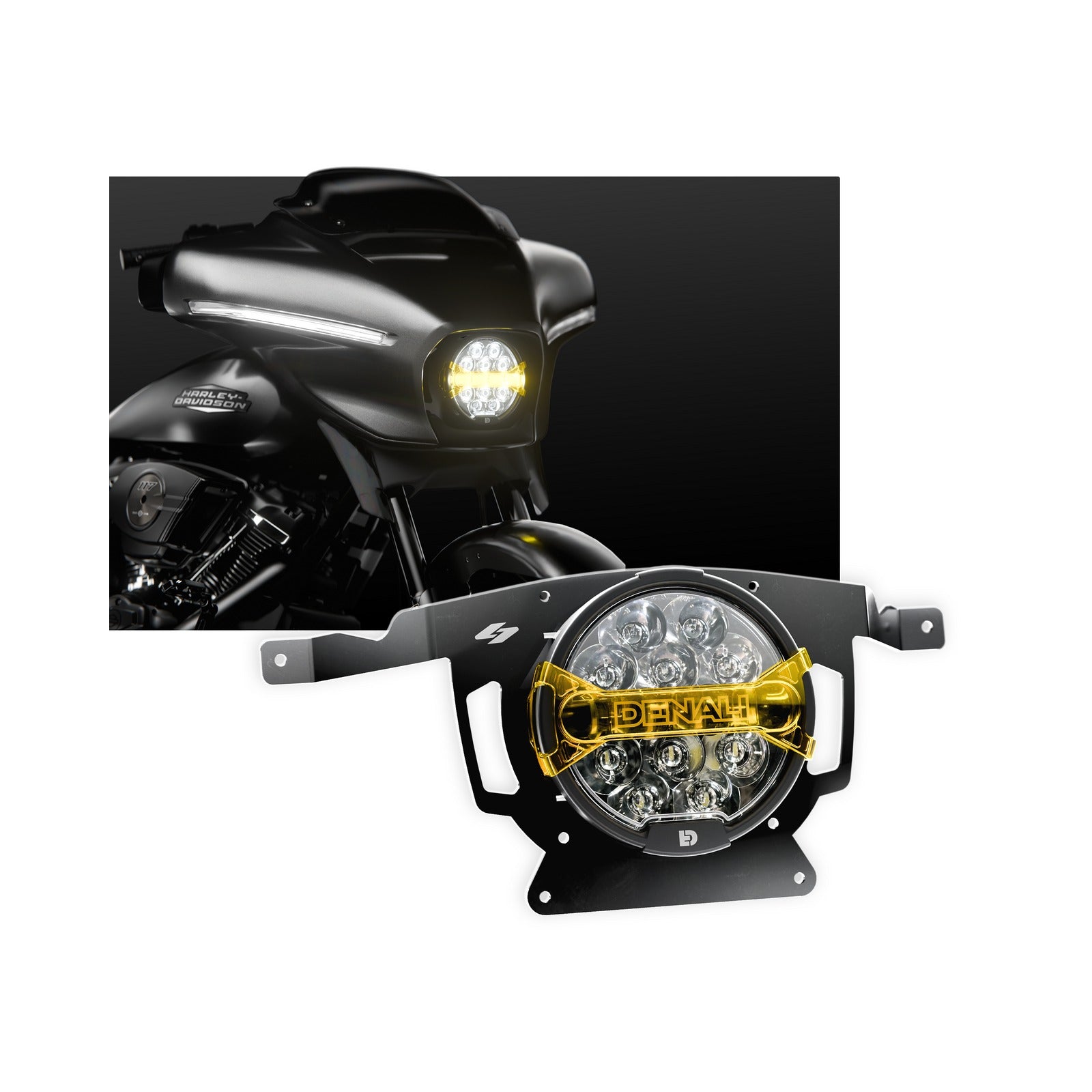KRAUS - ACE-ONE LIGHT KIT  - WITH DENALI LIGHTING ('24+ STREET GLIDE)