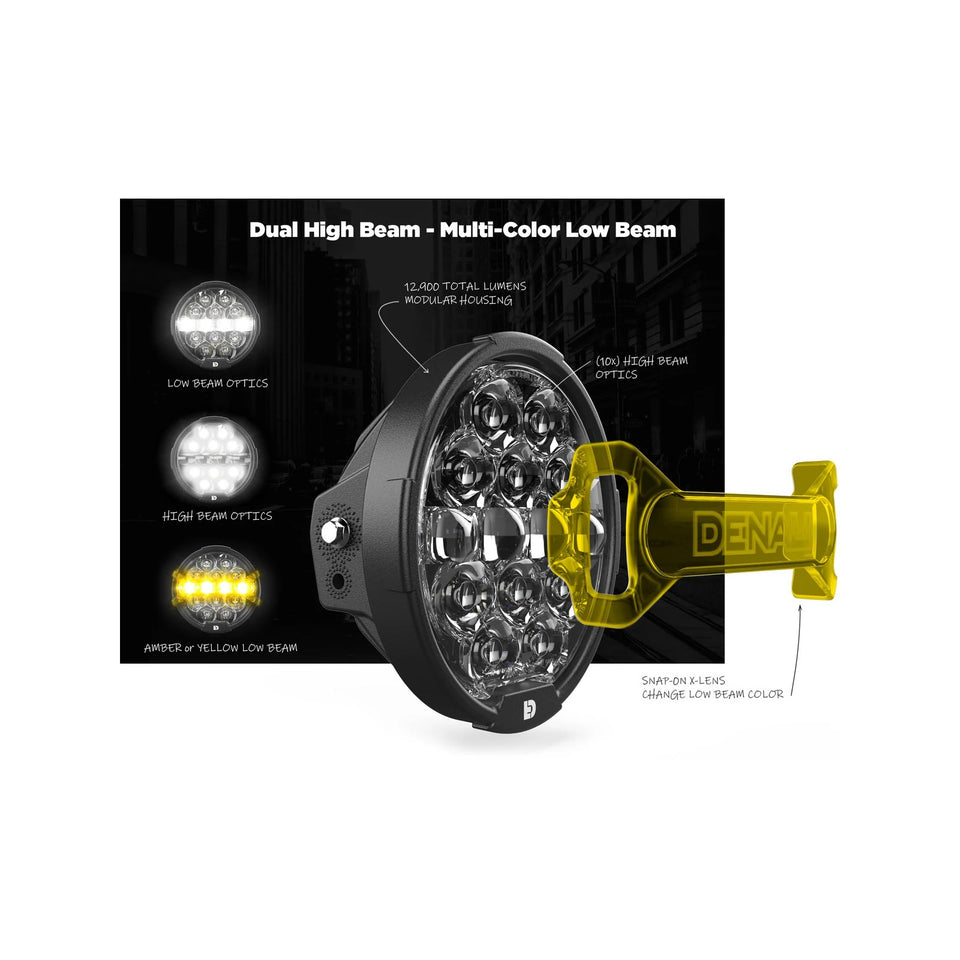 KRAUS - ACE-ONE LIGHT KIT  - WITH DENALI LIGHTING ('24+ STREET GLIDE)
